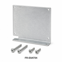 FR-E8AT04 intercompatibility mounting attachment with two M4x25 and two M4x12 screws