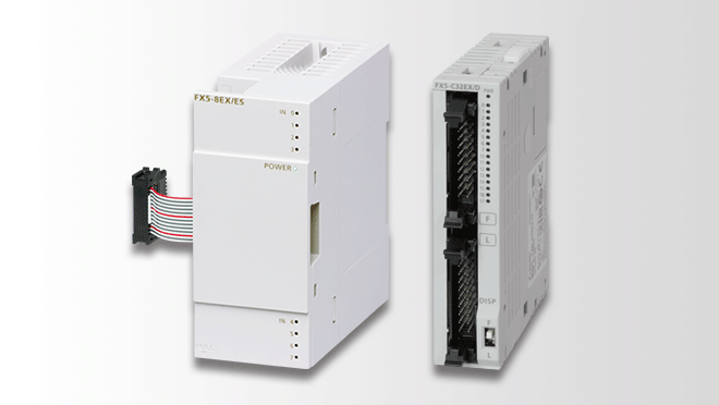 Official Mitsubishi Electric MELSEC iQ-F Expansion I/O product family - FX5-C32EYT/DSS-TS