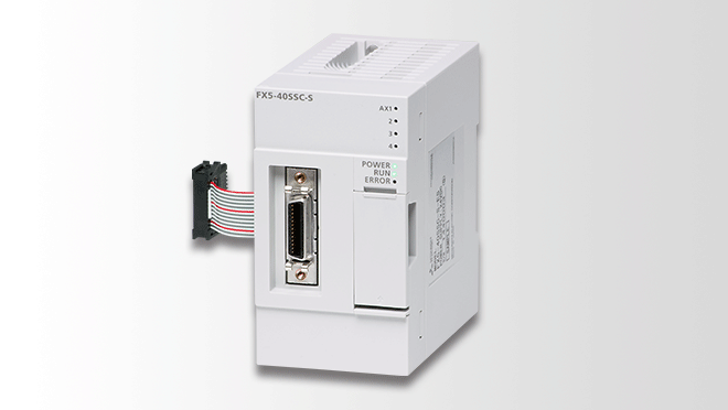 Official Mitsubishi Electric MELSEC iQ-F High-Speed / Motion product family - FX5-80SSC-S