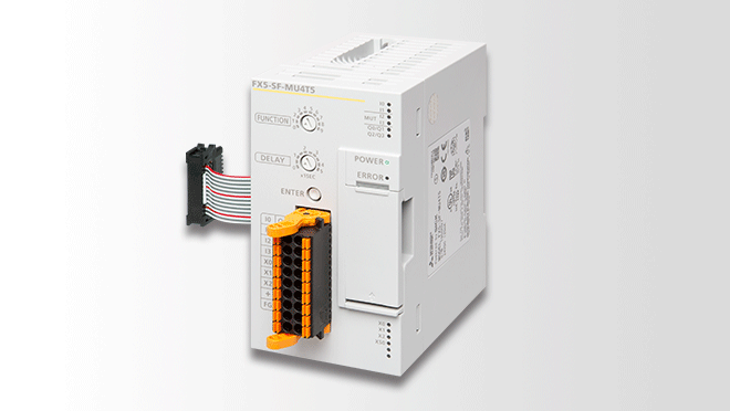 Official Mitsubishi Electric MELSEC iQ-F Safety product family - FX5-SF-MU4T5